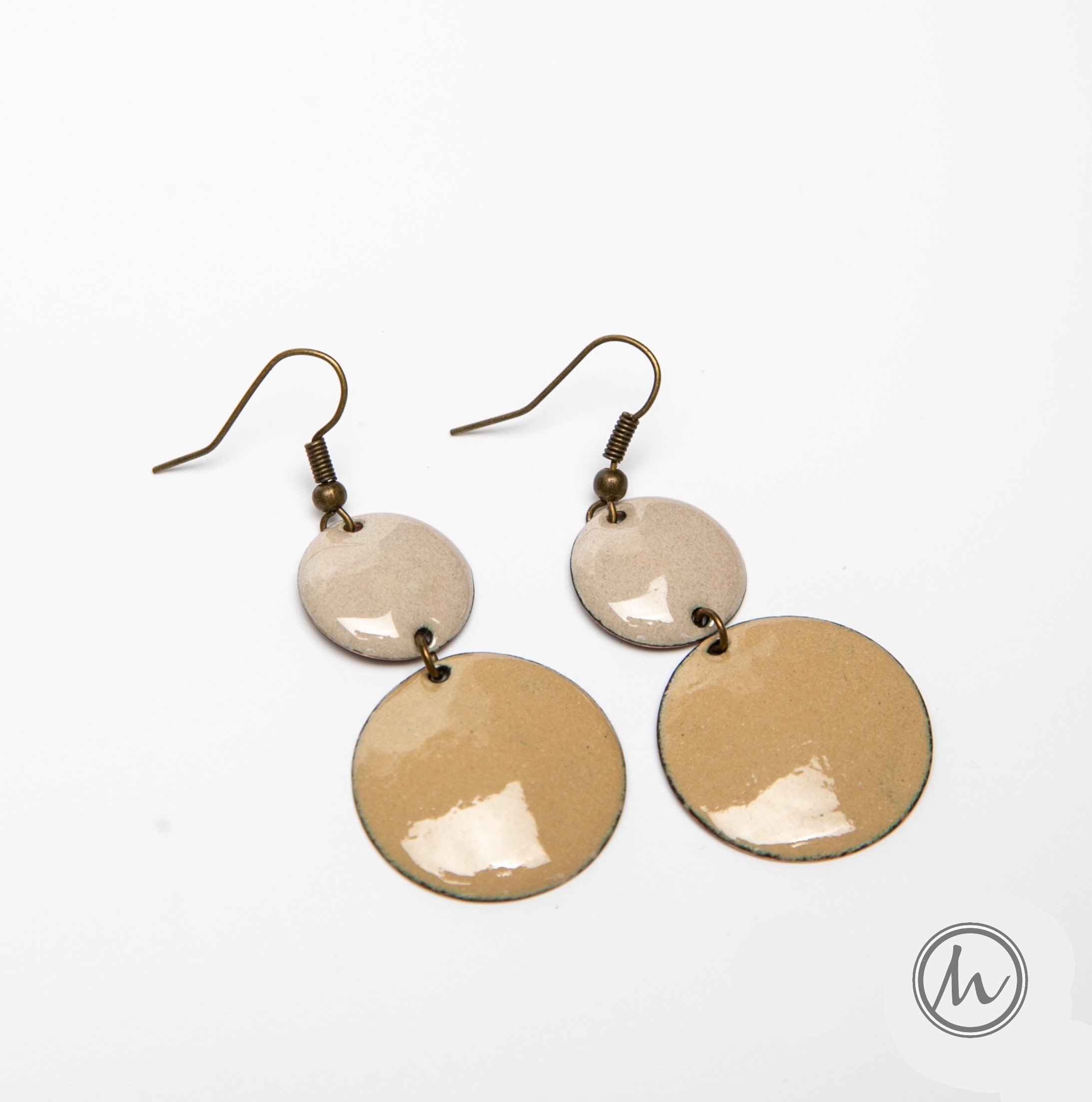 Sahara fülbevaló homokszínekben