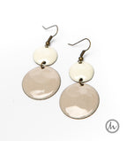 Sahara fülbevaló homokszínekben