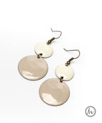 Sahara fülbevaló homokszínekben