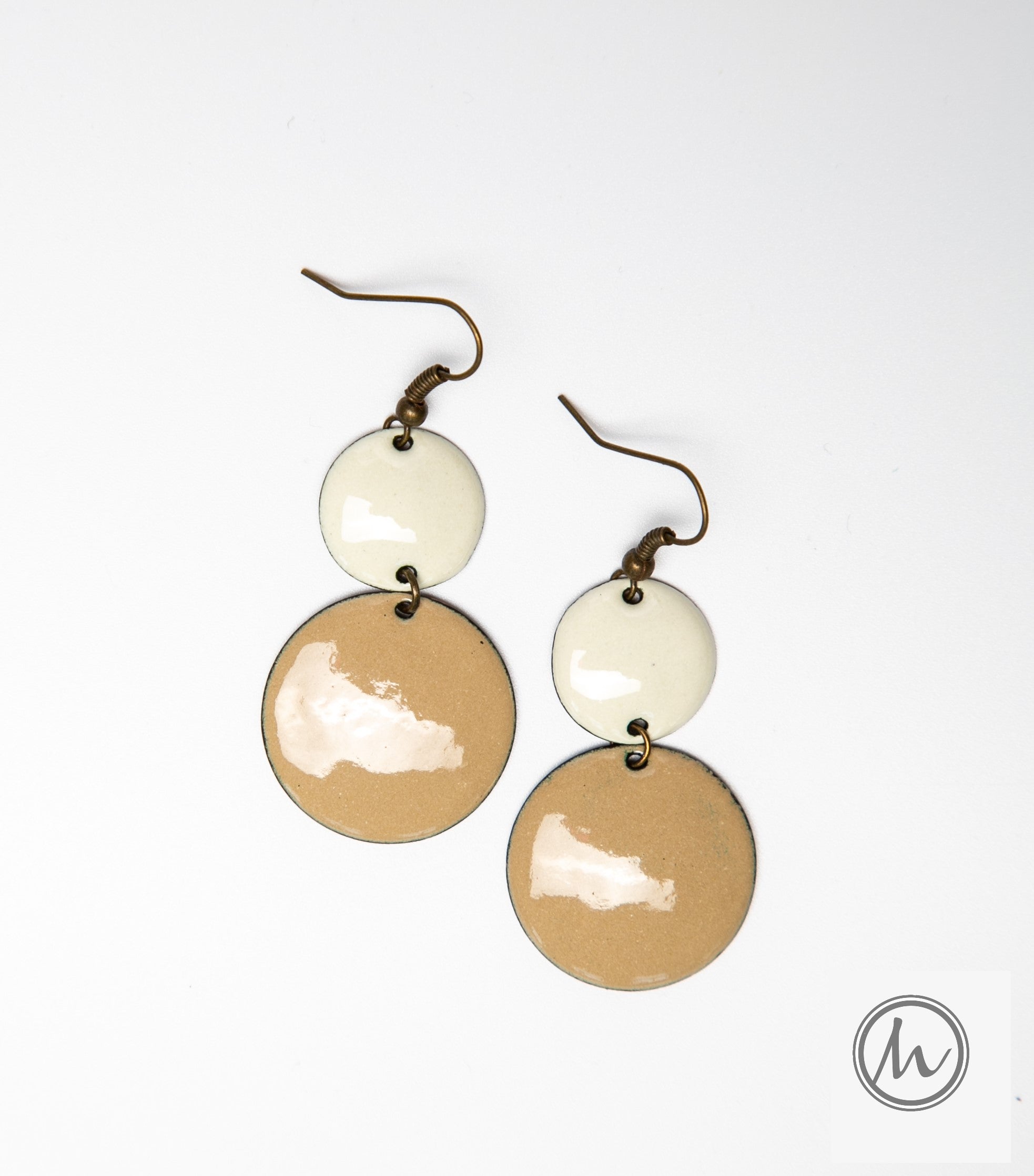 Sahara fülbevaló homokszínekben