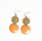 Larrikin - vagány kétrészes tűzzománc fülbevaló