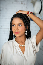 Sahara fülbevaló homokszínekben